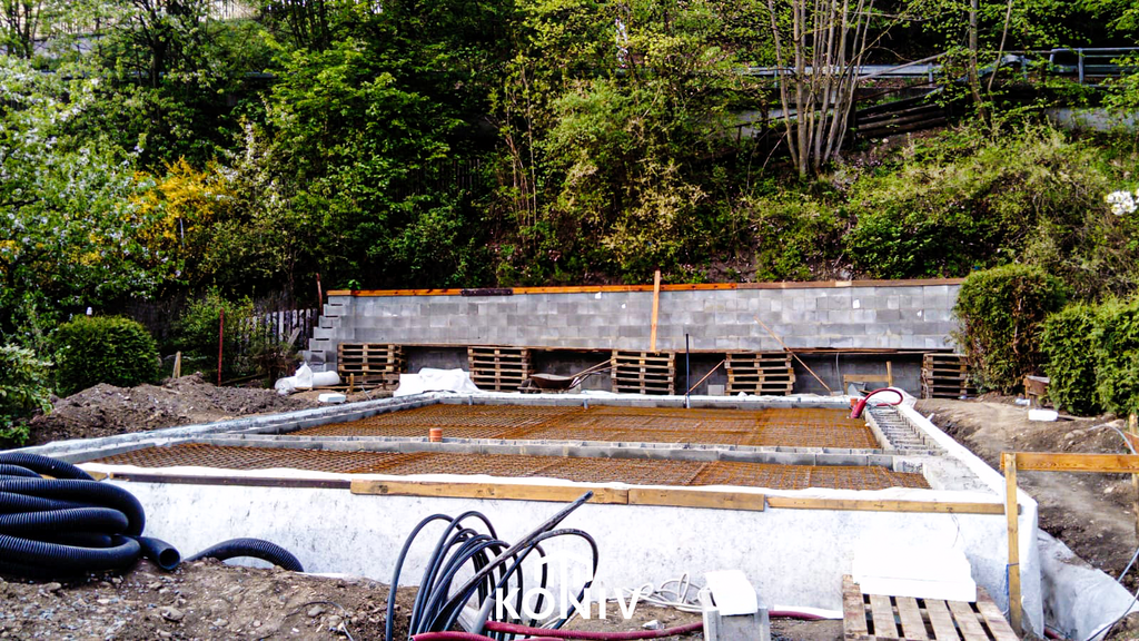 Příprava základů stavby